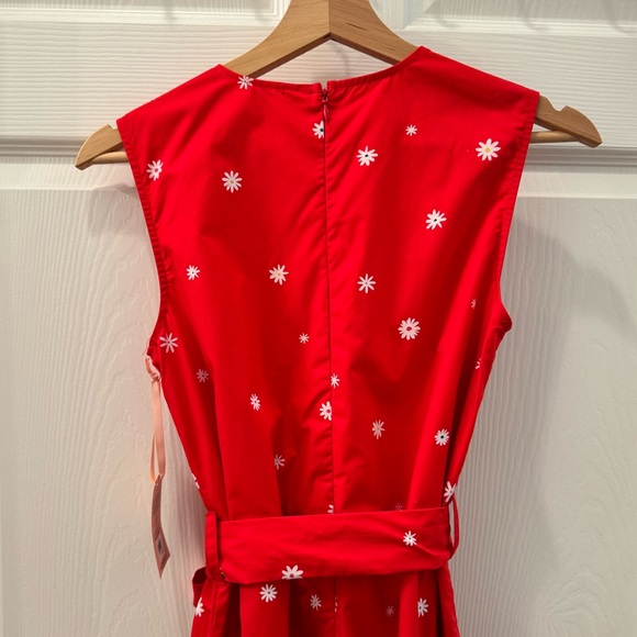 Ban.Do Red Daisy Wide Leg Jumpsuit - Picture 5 of 14
